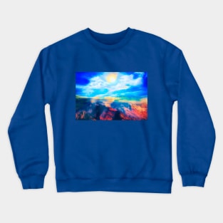 Colorful Horizon Crewneck Sweatshirt